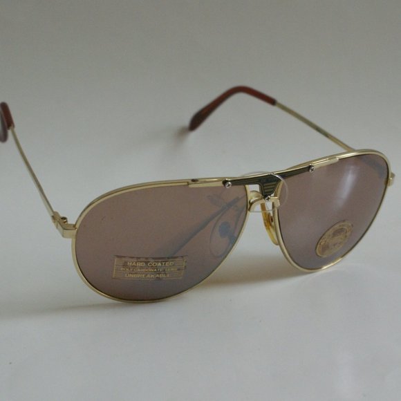 NWTruVintage Coppermax lens tech w/"De'Vons" logo(topbar)90's aviator sunglasses - Picture 2 of 4
